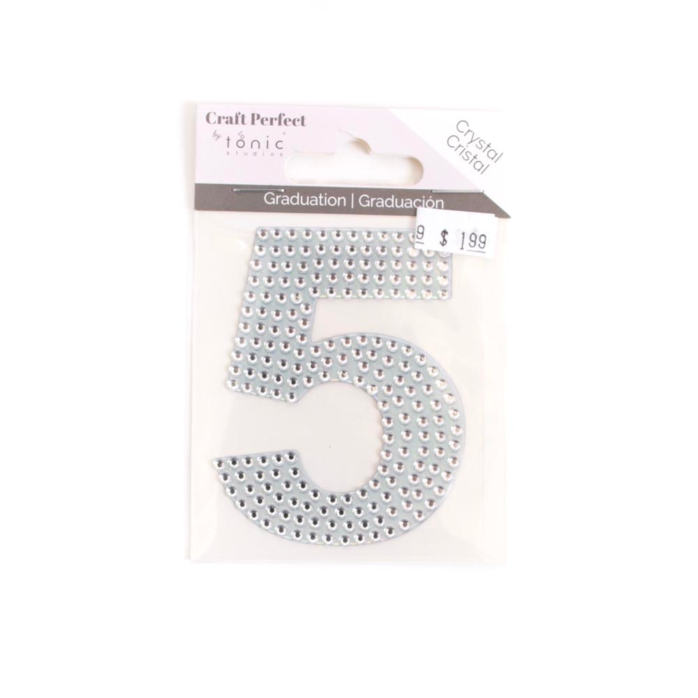 Craft Embellishments, Art & School, Craft Perfect, Grad Cap Decor, Crystal, #5, 962166